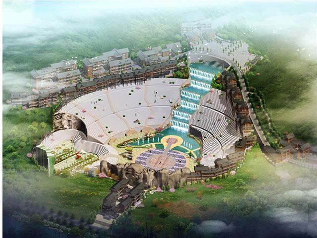 酉阳县桃园大舞台