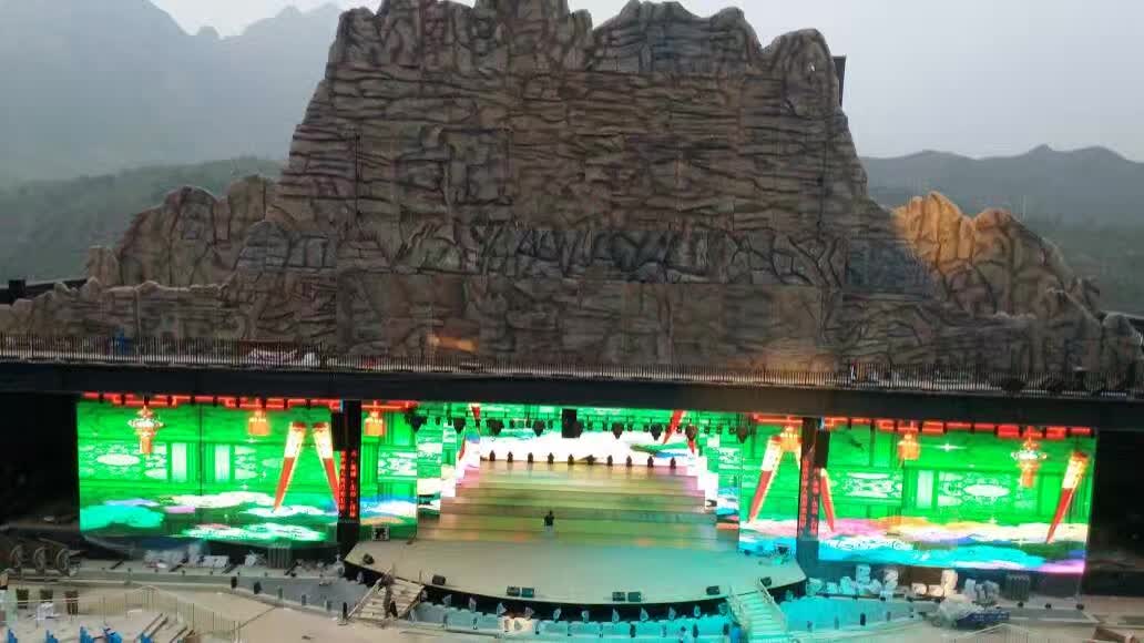 对开移动翻转LED屏6