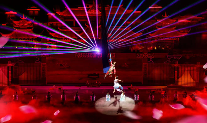 特效演艺《秦汉风云》剧场